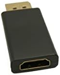 LevU DisplayPort-HDMI Adaptert , DP Férfi HDMI Női Adapter 4K UHD, Egyirányú HDMI(Monitor), hogy Display Port DP (Forrás)
