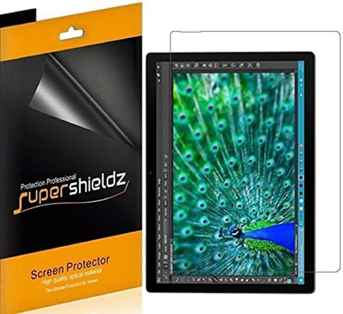 (3 Csomag) Supershieldz Célja a Microsoft Surface Book 2 13.5 inch, Felszíni Könyv képernyővédő fólia, Tükröződésmentes,