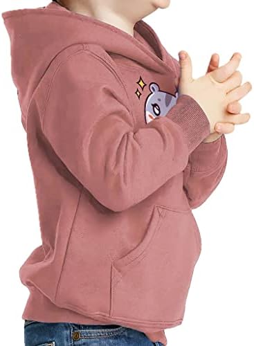 Aranyos Hörcsög Kisgyermek Pulóver Kapucnis - Hörcsög Arcát Szivacs Polár Kapucnis felső - Aranyos Kapucnis Gyerekeknek