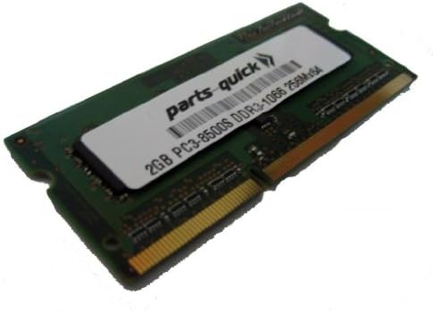 2GB DDR3 Memória bővítés, az Acer Aspire One D257 AOD257, D260 PC3-8500 204 pin 1066mhz memóriával Laptop SODIMM RAM