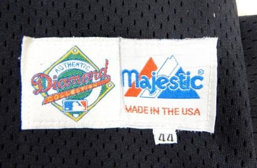 1994-96 Houston Astros Jose Velez 68 Játékban Használt Fekete Jersey BP 44 86 - Játék Használt MLB Mezek