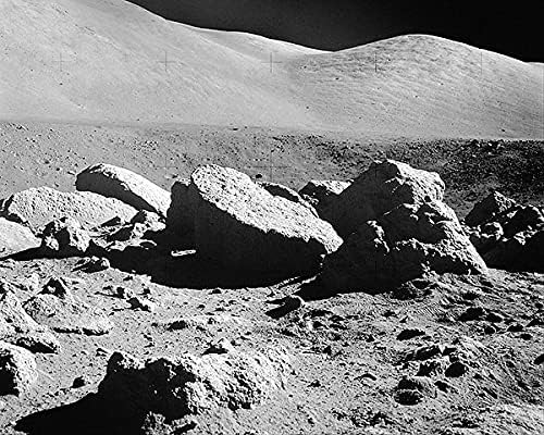 Az Apollo 17 Camelot Kráter a Holdon a NASA 11x14 Ezüst-Halogenid-Fotó Nyomtatás