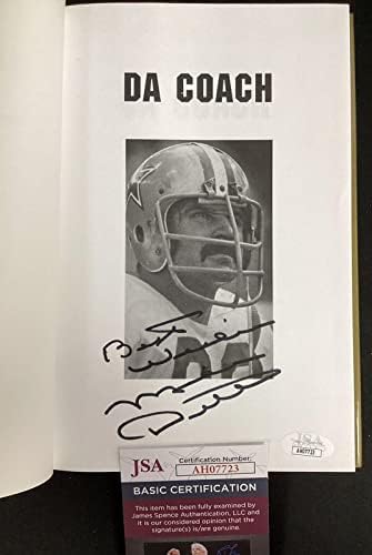Mike Ditka￼ Dedikált Könyvet Da Edző Chicago￼ Medvék HOF Autogramot SZÖVETSÉG NFL - NFL Dedikált Egyéb Tételek