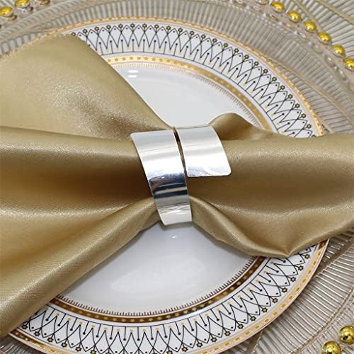 LMMDDP Szalvéta Gyűrű Készlet Kerek Szalvéta tartó Gyűrűk Ünnep a Karácsony Esküvői Asztal Dekorációk