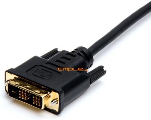 Cmple - HDMI-DVI átalakító Kábel Bi-Directional nagysebességű Monitor Kábel PC Laptop HDTV-Projektor - 1.5 méter