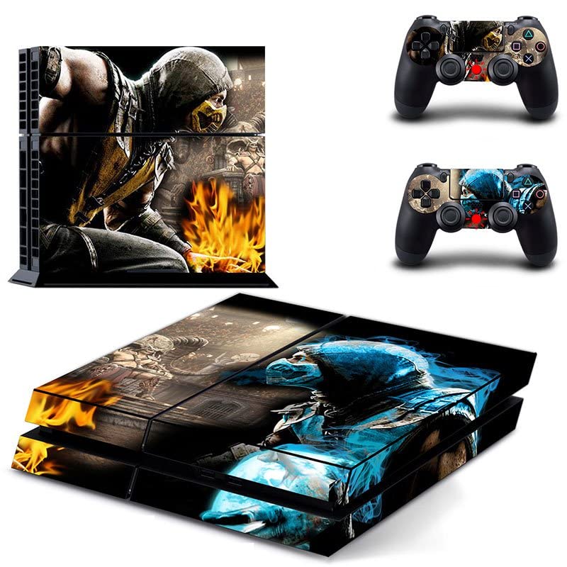 A PS4 NORMÁL - Játék Ninja Halandó Legjobb Háborús Kombat X PS4 vagy PS5 Bőr Matrica PlayStation 4 vagy 5 Konzol, Illetve