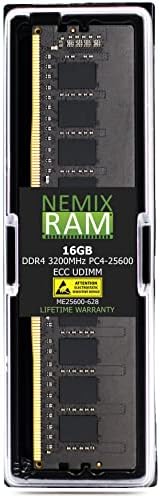 NEMIX RAM, 32 GB (2X16GB) DDR4 3200MHZ PC4-25600 ECC UDIMM Kompatibilis DELL PowerEdge T150 Szerver