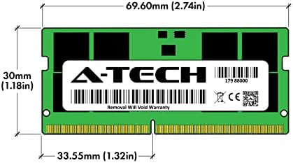 Egy-Tech 32 gb-os Készlet (2x16GB) RAM a Lenovo ThinkPad X1 Extrém Gen 5 Laptop | DDR5 4800MHz PC5-38400 SODIMM 1.1