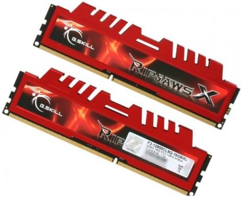 G. KÉSZSÉG Ripjaws X Sorozat 16GB (4 x 4 GB) 240-Pin DDR3 SDRAM DDR3 1600 (PC3 12800) Asztali Memória Modell F3-12800CL9Q-16GBXL
