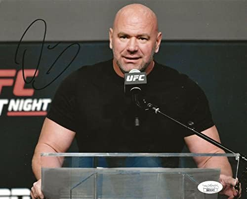 Dana White UFC Elnök aláírta 8x10 fotó dedikált 3 TÁRSASÁGGAL - Dedikált UFC-Fotók