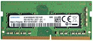 Samsung 8GB DDR4 PC4-19200, 2400MHz, 260 TŰS SODIMM, CL 17, 1,2 V, ram, Memória Modul