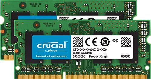 Döntő, 4 GB DDR3/DDR3L 1066 MT/s (PC3-8500) SODIMM 204-Pin Memória Mac - CT4G3S1067M