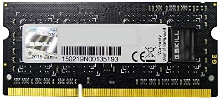 G. KÉSZSÉG F3-10666CL9D-8GBSQ 8 GB (2 x 4 GB) 204-Pin DDR3 so-DIMM DDR3 1333 (PC3 10666) Laptop Memória Modell