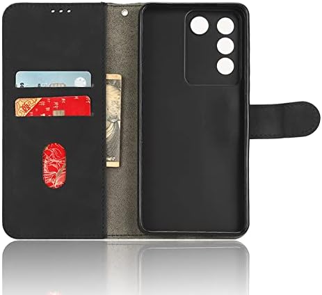 Mobiltelefon esetben Kompatibilis VIVO S16E az Esetben,Flip tok PU Bőr Telefon Esetében a Hitelkártya Birtokos Csuklópántot