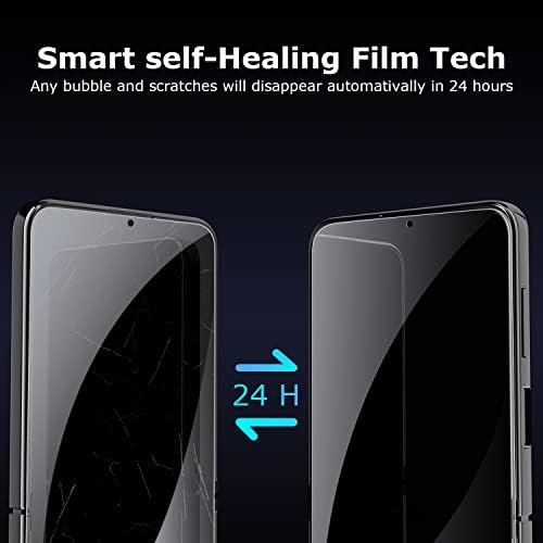 WATACHE Galaxy Z Flip 4 kijelző Védő fólia, 2 Belső Képernyőn Rugalmas Film + Kamera lencsevédő + Vissza képernyővédő