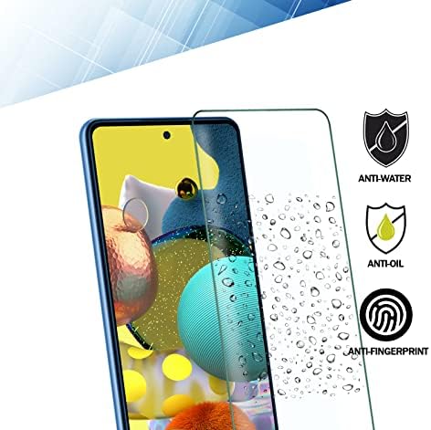 RKINC Screen Protector [4-Pack] a Motorola Moto Szélén 2021/ Moto Szélén 5G UW, Edzett Üveg Fólia képernyővédő fólia,