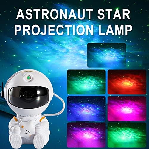 q5l5dH Projektor Lámpa Ég Éjszakai Fény Haza, Hálószoba, Szoba Decor Űrhajós Decoluminaires Gyermekek Ajándék