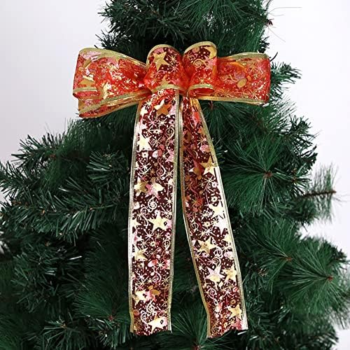 DBYLXMN Crystal Garland Karácsonyi Dekorációk, Karácsonyi Szalaggal tündérfény Karácsonyi LED Fények Dupla Szalag String