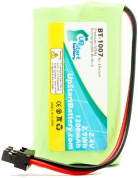 3 Pack - Csere Uniden DECT1588-5 Akkumulátorral Kompatibilis Uniden BT-1007 Vezeték nélküli Telefon Akkumulátor (1200mAh