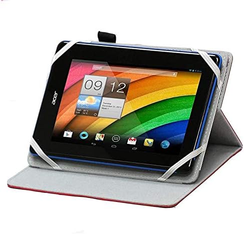 Navitech Lila Műbőr tok Fedelét - Kompatibilis Qimaoo N10 Plusz 10.1 Tablet
