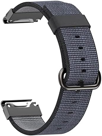 BANDKIT 22mm Nylon Watchband A Garmin Fenix 6 6X Pro Csuklópánt Heveder Fenix 5 5Plus 935 S60 Quatix5 gyorskioldó Smartwatch