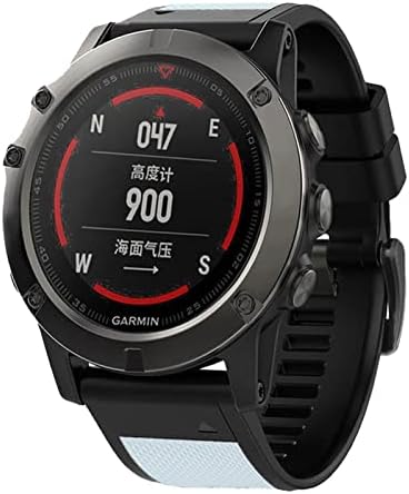 EZZON 26 22mm Quick Fit Watchband A Garmin Fenix 6X 6 Pro 5X 5 + 3 HR Enduro 935 Szilikon Easyfit Csukló Zenekar Okos